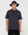 Datsun Short Sleeve Check Shirt - Navy Blue