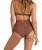 Summer High Avalon Bikini Bottom - Clove