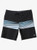 Mens Surfsilk Air Brush 19" Board Shorts - Black