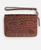 Kroo RFID Leather Oversized Wallet - Brown