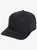 Mens Amped Up Flexifit Hat - True Black
