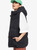 Womens Bright Side Hooded Vest - Anthracite