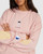 Almost Everything Pocket Crew Sweatshirt - Blush