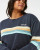 Surf Revival Paneled Crew - Navy