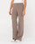 Amelia High Waisted Wide Leg Knit Pant - Cappuccino 