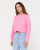 Marlow Cropped Chunky Knit - Soft Orchid