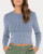 Solace Long Sleeve Knit Top - Tranquil Blue