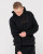 Short Cut Hooded Fleece - Black/Musk Melon