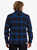 Men's Saturn Long Sleeve Flannel - Monaco blue Saturn Shadow 