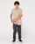 Overtone Short Sleeve Linen Shirt Boys - Light Khaki