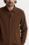Classic Linen Ls Shirt - Chocolate 