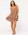 Heather Tiered Slip Dress - Cappuccino
