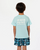 Boys (1-8 years) Tube Icon Tee - Light Blue