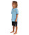 Boys 0-7 Diamond Grit T-Shirt - Blue Wash
