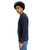 Mens Keller Crew Neck Jumper - Dark Navy Heather