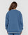 South Oversized Crew Fleece - Blue