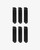 Nike Everyday Plus Cushioned Training Crew Socks (6 Pairs) - Black/White