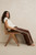 Contrast Track Pant - Brown