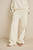 Contrast Track Pant - Cream