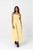 Classic Shirred Midi Dress - Butter