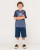 Wagwan Raglan Graphic Tee Boys - Blue