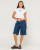Rusty Essentials Graphic Baby Tee - White