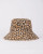 Lennie Leopard Reversible Bucket Hat - Brown
