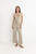 Lola Check Wide Leg Pant - Olive