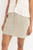 Lola Check Bias Cut Mini Skirt - Olive