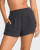 In The Waves Elastic Waist Shorts - Black Sands