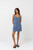 Classic Slip Dress - Steel Blue