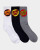 Other Dot Sock - bkwht