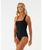 Premium Surf D-DD Full Coverage One Piece - Black
