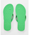 Essential Bloom Open Toe Thong - Green