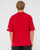 Jetsetter Oversized Graphic Tee - Vintage Red