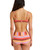 Sunset Stripe Bikini Top - Pink Cosmos Sunset Stripe Bikini Top - Pink Cosmos