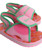 Girls 0-5 Happy Hibiscus Slides - Party Pink