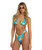 Tropic Shift Reversible Multi Triangle Bikini Top - Atlantis