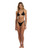 Sol Searcher Multi Triangle Bikini Top - Black Pebble
