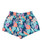 Girls Active Boardshorts - Vintage Indigo Tropical Advent