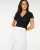 Haze Tiered Maxi Skirt - White