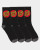 Classic Dot Boys Crew Socks - Black