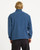 Mercury Panel 1/4 Zip Fleece Jumper - Denim