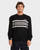 Spec 73 Panel Sweater - Black
