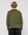 Fisherman's Boxy Crew Knit - Shadow Army