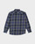 Coastline Flannel Shirt - Dark Denim