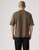 Heavy Weight Loose Tee - Maitake Brown