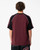Omac Graphic Oversized Tee - Burgundy