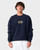 Turbo Crew Fleece - Nacy Blue