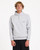 Adiv Mock Pullover Hoodie - Light Grey Heather